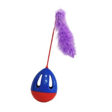 Imagem de Brinquedo Gato Balance Cat - PETMAXX - PET MAXX, Rosa/Verde