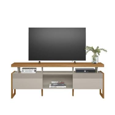 Imagem de Rack Stella para tv até 70 Polegadas Nature e Off White com 180x0,66 P
