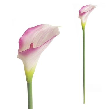 Imagem de Haste Copo de Leite em Silicone Artificial Decorativa 76cm