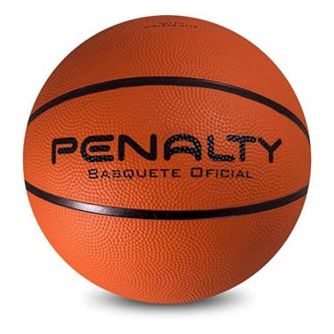 Imagem de Bola Basquete Penalty Modelo Playoff ix Vulcanizada Laranja Oficial Borracha Treino Indoor Outdoor