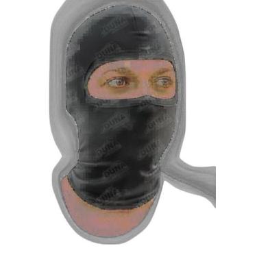 Imagem de Touca Ninja Balaclava Motoqueiro Kart Tamanho Único Preta - Duna, Algo