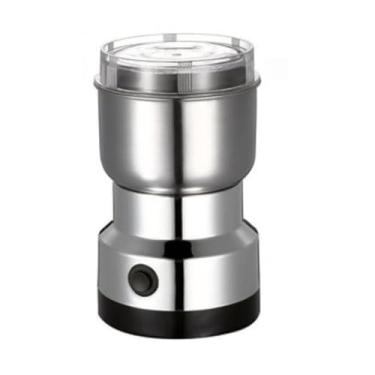 Imagem de Moedor De Grãos E Café Elétrico 4 Lâminas Moinho de Grãos Farinha Em Aço 110V e 220V