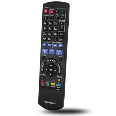 Imagem de Controle remoto de substituição compatível com leitores de DVD Blu-ray Disc Panasonic DMP-BD80 DMP-BD601 DMP-BD605 DMP-BD70V DMP-BD70VK