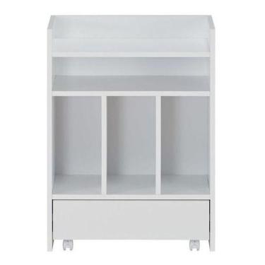 Imagem de Estante Organizadora Com Baú Celine 100% Mdf (organização) - WoodCore