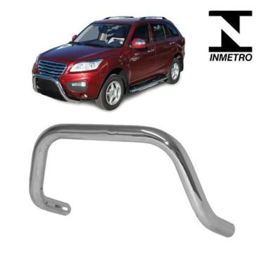 Imagem de Parachoque Quebra Mato Lifan X60 2015 2016 Cromado 70mm - CCF