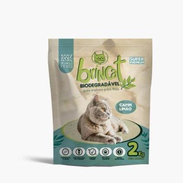 Imagem de Areia Brincat Biodegradavel Mandioca 2KG - Brincalhão, Natural