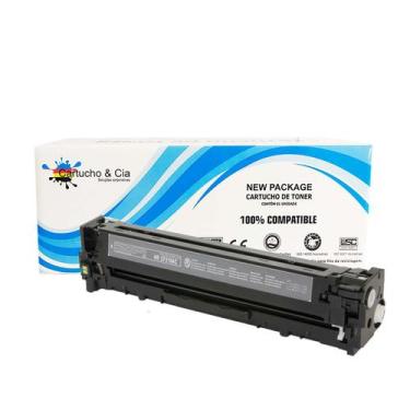 Imagem de Toner Compatível Cf210A 131A Preto Pro200 M251 M276 - Cartucho & Cia