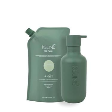 Imagem de Kit Keune So Pure Clarify Condicionador Refil e Dispenser Frasco (2 produtos)