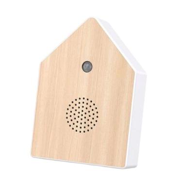 Imagem de Dynwave Caixa de som de pássaros, máquina de som de pássaros, alto-falante decorativo de canto, áudio realista, para quarto, lareira, escritório, área externa