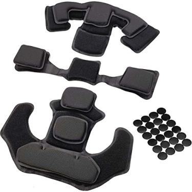 Imagem de Almofada de espuma viscoelástica para capacete, kit de enchimento para capacete ACH MICH Team Wendy FMA EXF