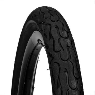 Imagem de Pneu Aro 26 X 2.125 Bike DSI Flame TIPO kenda Slick Fogo Balão Bicicleta Montadinha motorizada