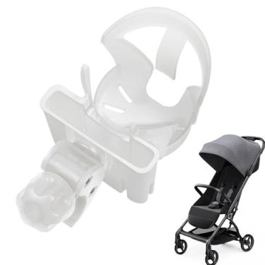 Imagem de Rrlihjgu Acessório de suporte de bebida para carrinho de bebê – acessório de suporte de copo para cadeira de rodas, suporte de telefone giratório 360 2 em 1, acessórios para carrinho de bebê