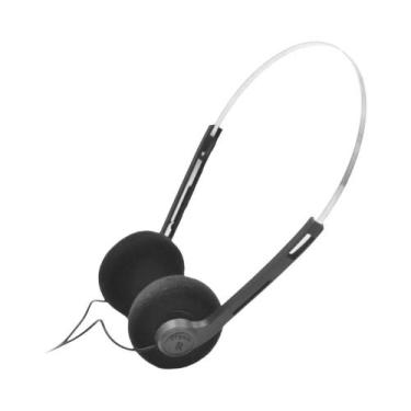 Imagem de Fones De Ouvido Estéreo Com Fio Ajustáveis Estilo Vintage Com Plugue D