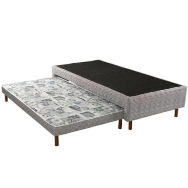 Imagem de Conjunto Box Com Cama Auxiliar Solteiro Kappesberg CBCOL-094 - KAPPES 