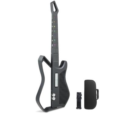 Imagem de Guitarra Inteligente sem Cordas, Guitarra Inteligente sem Cordas Dobráveis, Equipada com Acordes Controlados Por Aplicativo, Centenas de Predefinições de Instrumentos, Alto-Falante Integrado