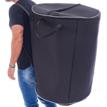 Imagem de Case Capa Bag Bolsa P/ Surdo 18`` Surdão Mochila Acolchoado