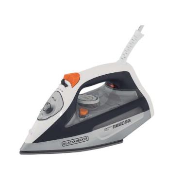 Imagem de Ferro Passar Roupas Black+Decker Ceramic Gliss FX3100 Cinza 1200W Anti