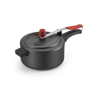 Imagem de Panela De Pressão 3 Litros Antiaderente Alumínio Cor Preto - Alumínios