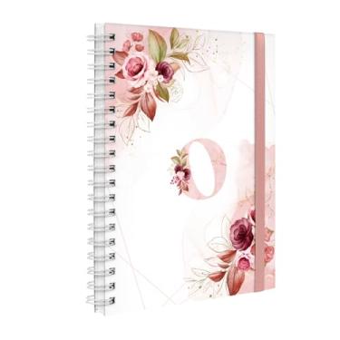 Imagem de Agenda 2026 Planner Semanal Plus Floral Branco E Rosa Letra O