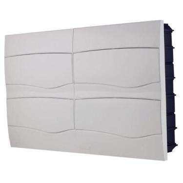 Imagem de Quadro de Distribuição de Embutir 48 DIN ou 32 NEMA Tramontina com Por