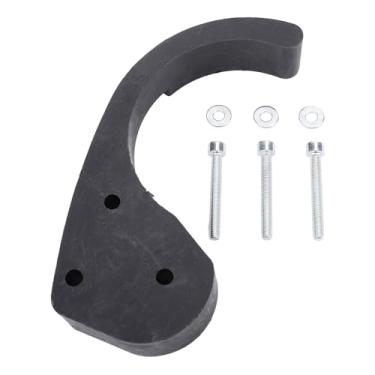 Imagem de CFTGIW Protetor de corrente de motor para motocicleta preta capa protetora de motor de substituição para Banshee YFZ350 1987-2006