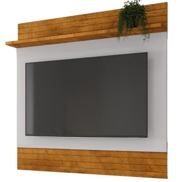 Imagem de Painel Suspenso TV 55 Polegadas 136 Cm Guaruja Bechara Naturalle Off White