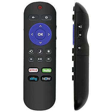Imagem de Controle remoto de substituição NS-RCRUS-20 aplicável para Insignia Roku TV NS-24DR220NA18 NS-24DR220CA18 NS-55DR620NA18 NS-43DR620CA18 NS-50DR620CA18 NS-55DR620CA18 S-43DR7 10NA17 NS-43DR710CA17