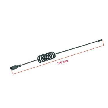 Imagem de Antena Decorativa De Metal Para Carro Crawler RC Em Escala 1:10, Peças