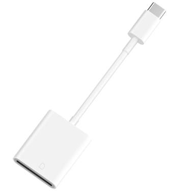 Imagem de Leitor de câmera USB C para cartão SD para iPhone 16 15, [certificado MFi] USB C para leitor de cartão de memória Trail Camera Viewer, adaptador de cartão SD para iPhone 16/16 Plus/16 Pro/16 Pro
