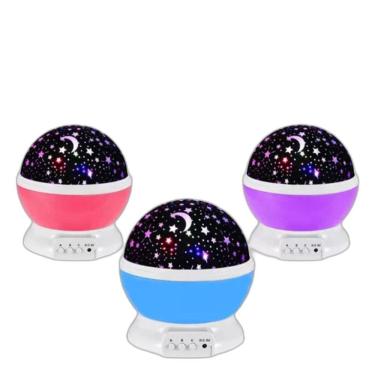 Imagem de Luminária Infantil Leds No Teto Estrelas E Planetas Garantia