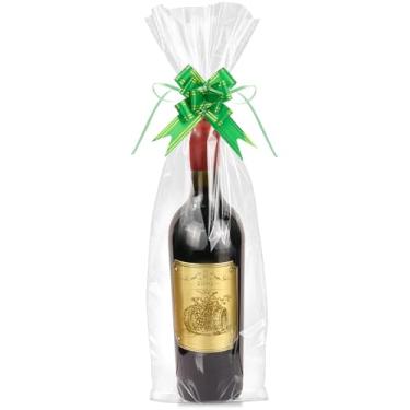 Imagem de Yeumk Sacos para Violoncelo 20 x 40 cm OPP Sacos de Presente de Celofane (Transparente - 20 x 40 cm - 50 peças)