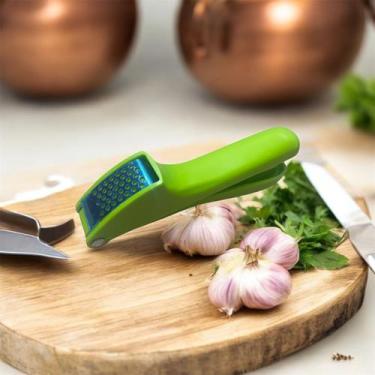 Imagem de Espremedor de Alho em Aço Inoxidável - Atomo