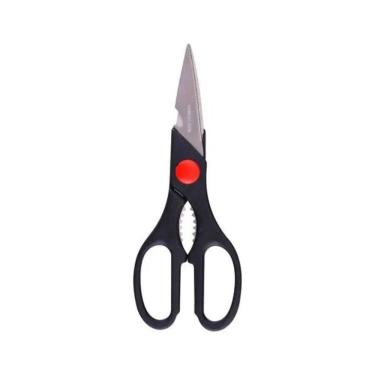 Imagem de Tesoura De Cozinha Multiuso Com Quebra Nozes Aço 21 Cm