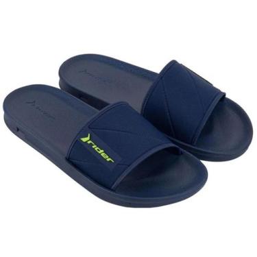 Imagem de Chinelo Rider Slide Street Masculino - Azul, 40