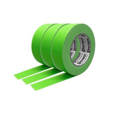 Imagem de Fita adesiva KREFINISH para pintura automotiva verde 1,4 cm x 55 m 3 r