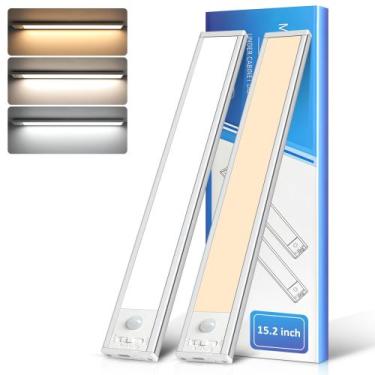 Imagem de Lâmpada Ascher 15.2" Under Cabinet Lights 3000mAh Sensor de Movimento