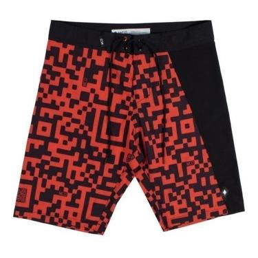 Imagem de Boardshort Mcd Qr Code Vermelha Vermelho 42-Masculino