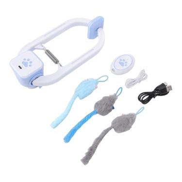 Imagem de AYNEFY Porta Suspensa para Gato, Mouse, Brinquedos Interativos para Gatos, Porta Recarregável USB, Brinquedo Retrátil para Gatinhos, Interativo Elétrico Com Controle Remoto