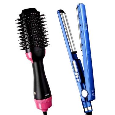 Imagem de Prancha De Cabelo Philco Titanium Profissional Salão Digital Ions 450f