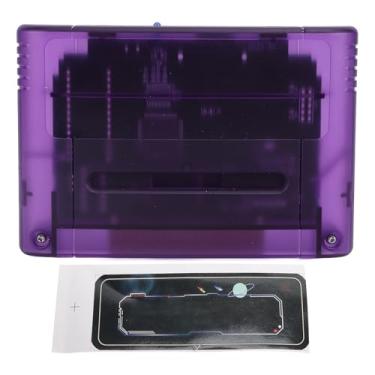 Imagem de Game Cartridge Professional 3000 in 1 8GB Memory Card High Speed Multifunctional Compatible with SNES SFC Gaming Console Retro Gaming System (Translucent Purple)