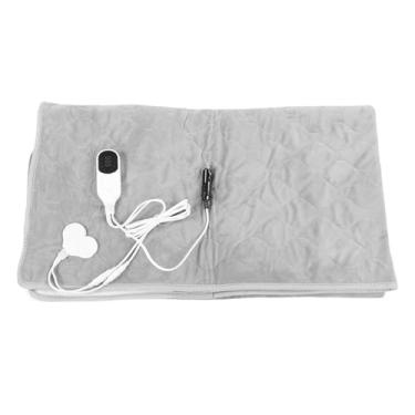 Imagem de Diydeg Cobertor de Carro Aquecido, Lance Aquecido de Carro 12V Cobertor de Aquecimento de Personalizável 3 Temporizadores 9 Níveis de Temperatura Lance de Aquecimento Elétrico de