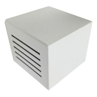 Imagem de Arandela Alumínio Cubo 10 Fachos Parede Muro Bl 08/10 Bivolt - Bela Ho