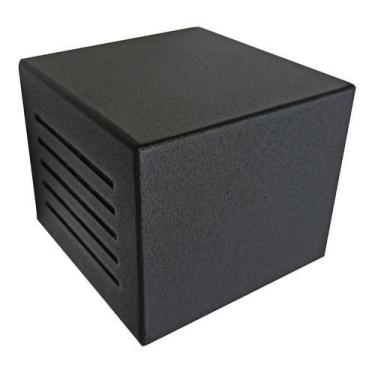 Imagem de Arandela Alumínio Cubo 10 Fachos Parede Muro Bl 08/10 Bivolt - Bela Ho