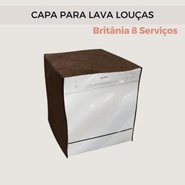Imagem de Capa para lava louças britânia 8 serviços bll10b transparente flex - C
