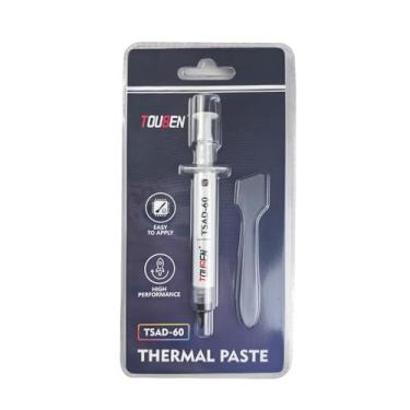 Imagem de TOUSEN Pasta térmica profissional TSAD-60 – Graxa de silicone de alta densidade para resfriamento de PC, eletrônicos e uso industrial