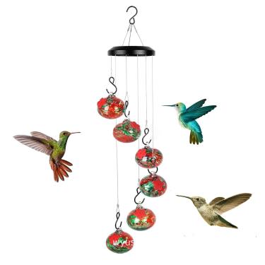 Imagem de Naroote Alimentador de Pássaros Ao Ar Livre, Carrilhão de, Alimentador de Beija-flor, Pendurado Decorativo para Jardim de Pátio (Narootemkq8cbgsy9-240124HL02-2)