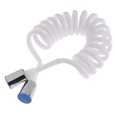 Imagem de LMJYU Mangueira retrátil flexível para ducha e bidê de vaso sanitário