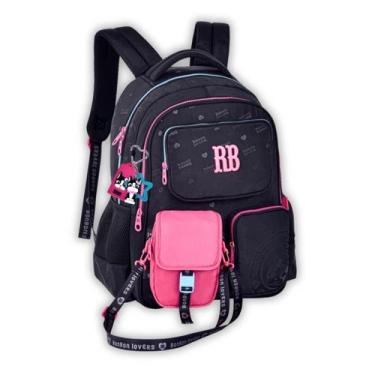 Imagem de Mochila De Costas Rebecca Bonbon 2 Em 1 E Shoulder Bag Preto - Clio St