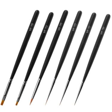 Imagem de Tinta para painel à base de água MP-10~MP-29 40 g para painel de tinta de construção de modelos, cor de destaque de linha (Hobby Tools) (MS-130/131/132/133/134/135 (conjunto completo de caneta de