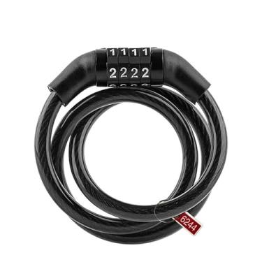 Imagem de KIT 2 Cadeado Para Bike e Moto Corrente Com Chave Trava De Alta Segurança